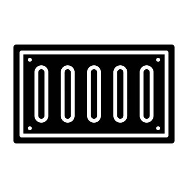 beyaz arkaplanda izole edilmiş barkod simgesi vektörü, şeffaf işaret yok