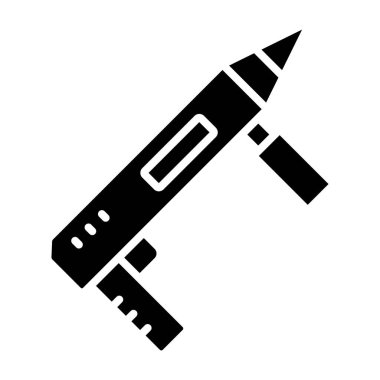 Bıçak. Web simgesi basit illüstrasyon