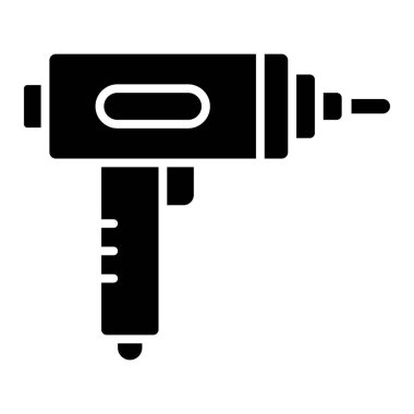 matkap simgesi. Web için tornavida vektör simgelerinin basit çizimi