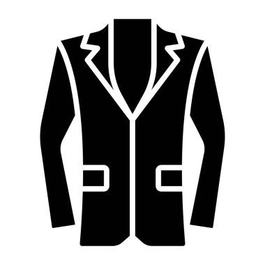 Ceket simge vektör çizim