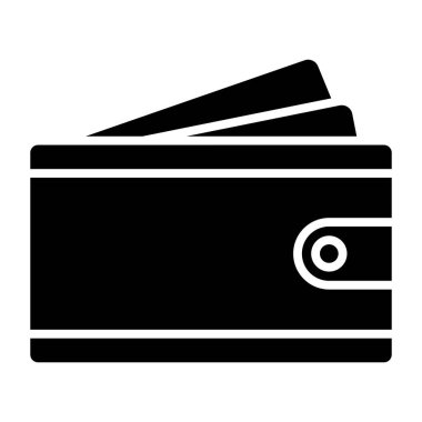 Kredi kartı ikonu vektör illüstrasyonu