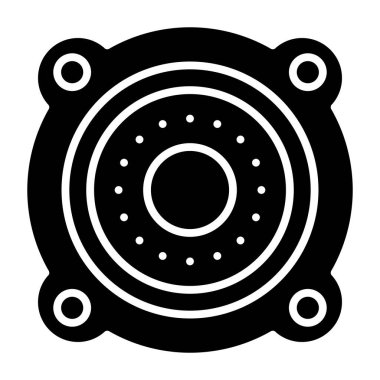 steering wheel icon vector. outline sport gear sign. isolated contour symbol illustration