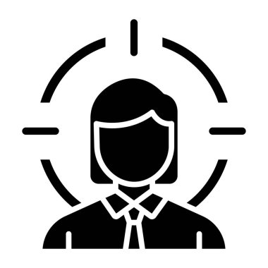 İş adamı. Basit tasarım