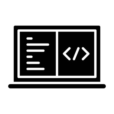 bilgisayar simgesi vektör illüstrasyonu