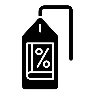 satış etiketi simgesi, vektör illüstrasyonu