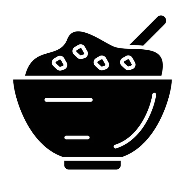 Ícone Curry Web Ilustração Simples — Vetor de Stock