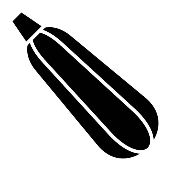 Zucchini Web Icon Проста Ілюстрація — стоковий вектор