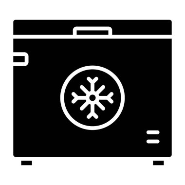  Gıda Depolama simgesi, vektör illüstrasyonu