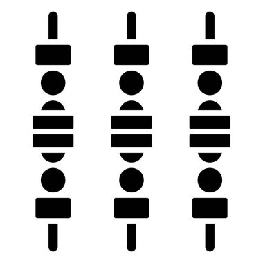 Satranç. Web simgesi basit illüstrasyon 