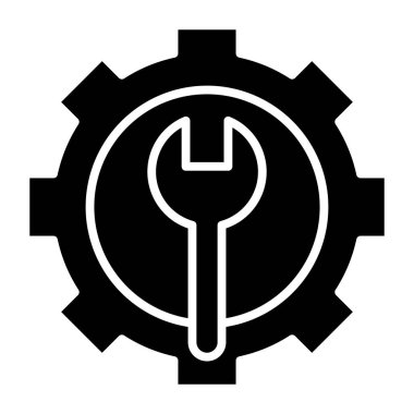 Bakım. Web simgesi basit tasarım