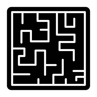 Sanat Bulmacası web simgesi vektör illüstrasyonu