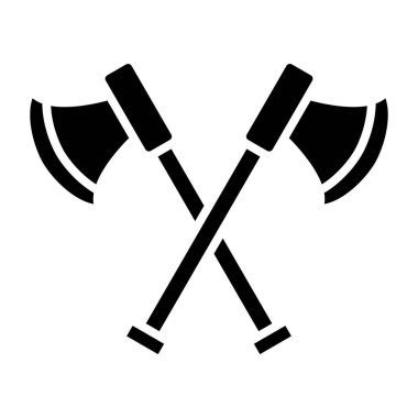 İki Eksen simgesi vektör illüstrasyonu