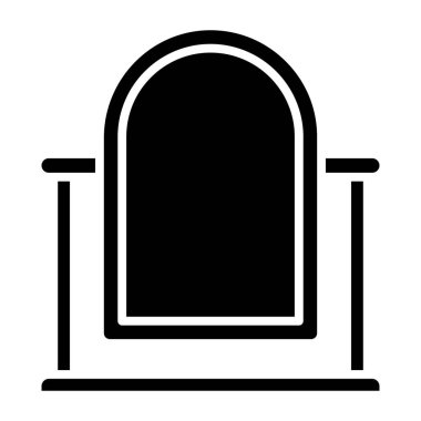 ayna web simgesi basit tasarım