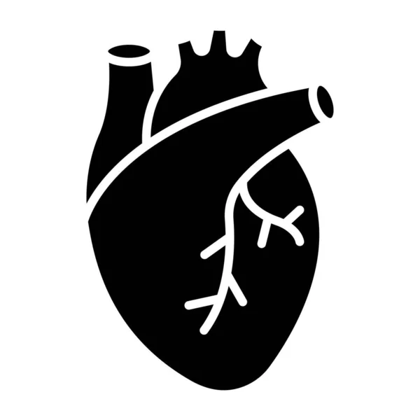 Bir Kalp Simgesinin Vektör Illüstrasyonu — Stok Vektör