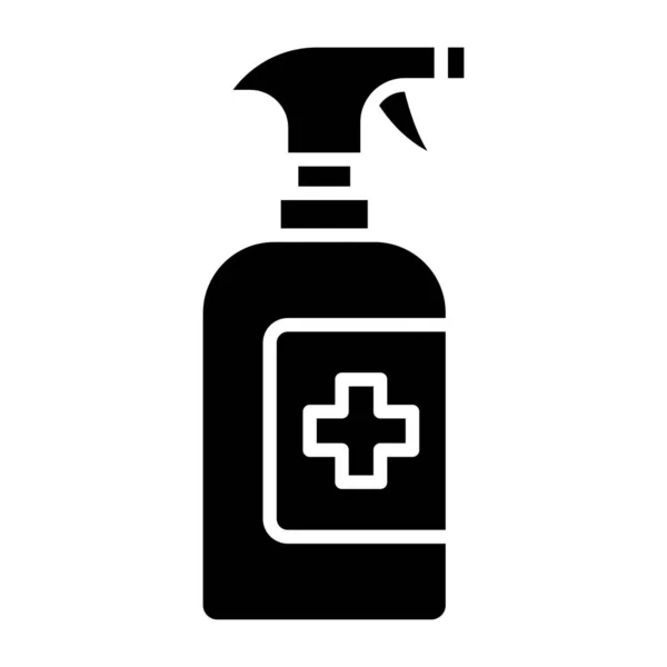 stock vector Medical Spray vector glyph icon