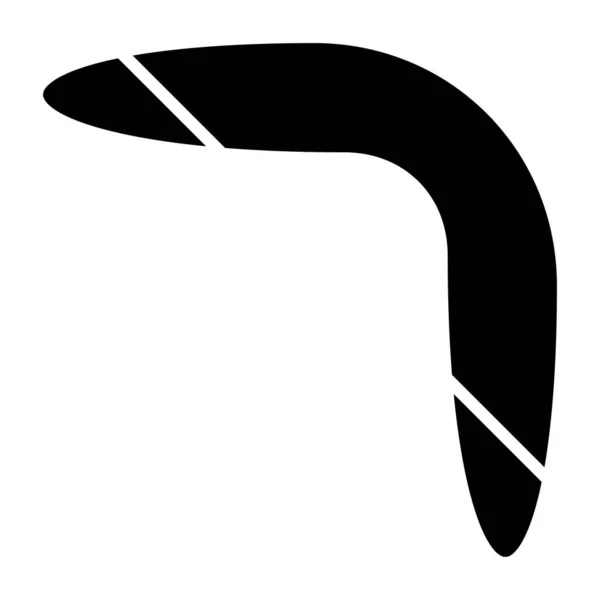 Boomerang Icono Diseño Simple — Archivo Imágenes Vectoriales