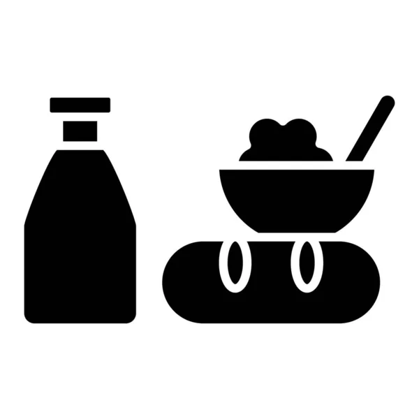 Essen Ration Web Symbol Einfache Illustration — Stockvektor