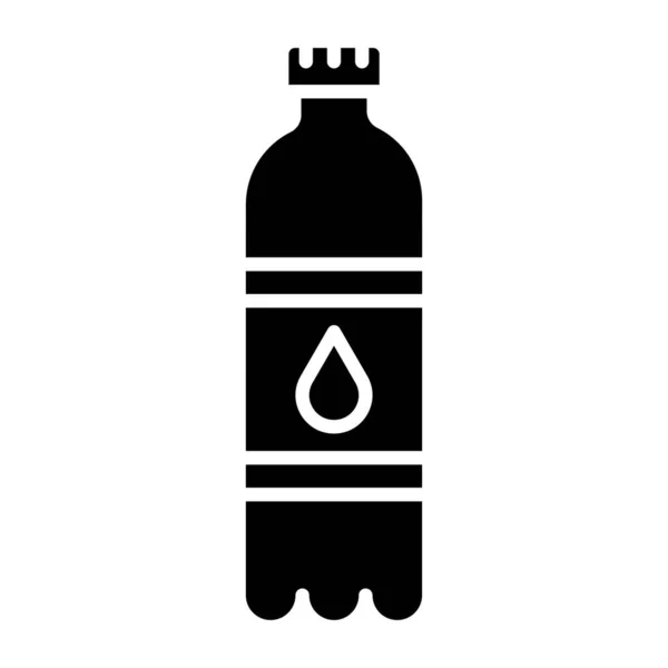 Значок Бутылки Воды Простая Иллюстрация Векторных Значков Пива Веб Дизайна — стоковый вектор