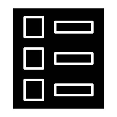 Dosya. Web simgesi basit illüstrasyon