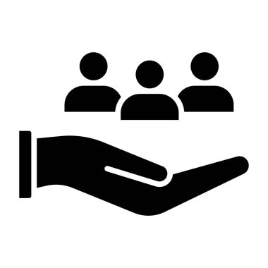 İş ve finans simgesinin vektör illüstrasyonu