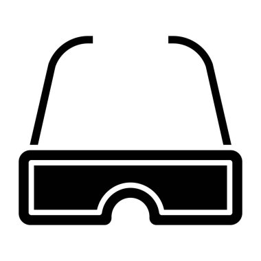 VR web simgesi basit illüstrasyon