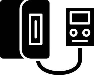 Kan basıncı. Web simgesi basit illüstrasyon 