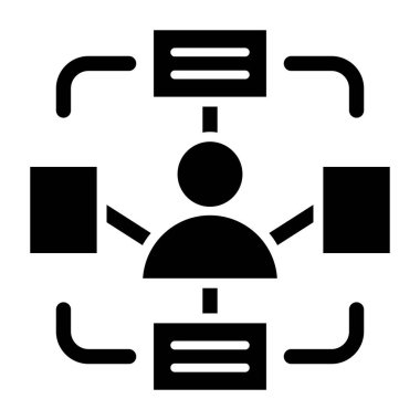 ağ paylaşımı. Basit resimleme