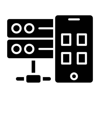 sunucu simgesi çizimi