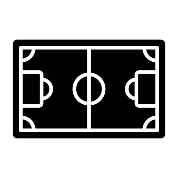 Футбол Иконка Сайта — стоковый вектор