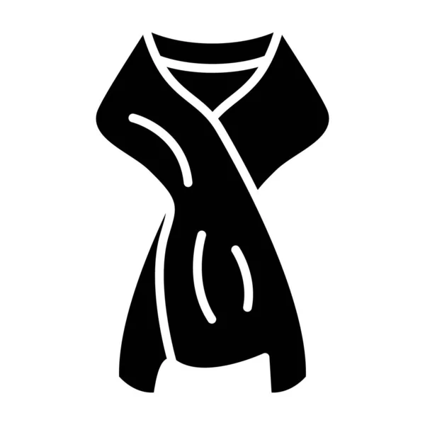 スカーフだウェブアイコンベクトルイラスト — ストックベクタ