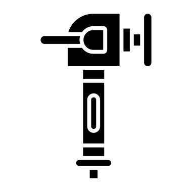 Yüksek Hız Tamponu basit simgesi, vektör illüstrasyonu