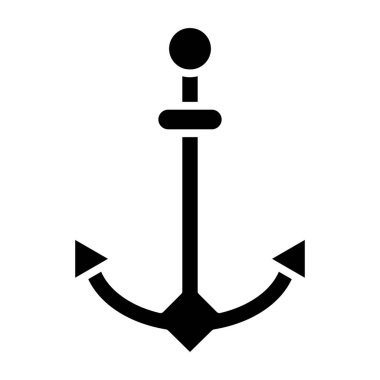 çapa simgesi vektör illüstrasyonu