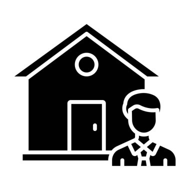 ev simgesi vektör illüstrasyonu