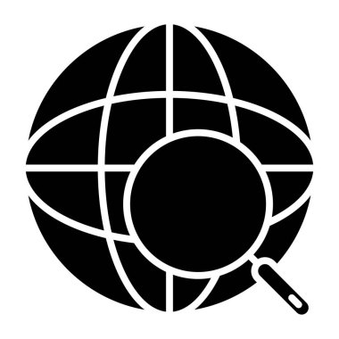 genel arama simgesi vektör illüstrasyonu