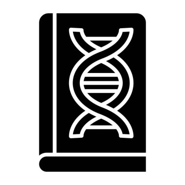 DNA simgesi vektör illüstrasyonu