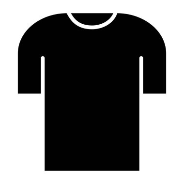 Tişört. Web simgesi basit illüstrasyon