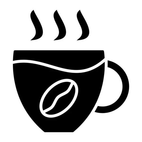 Kaffee Web Symbol Einfache Illustration — Stockvektor