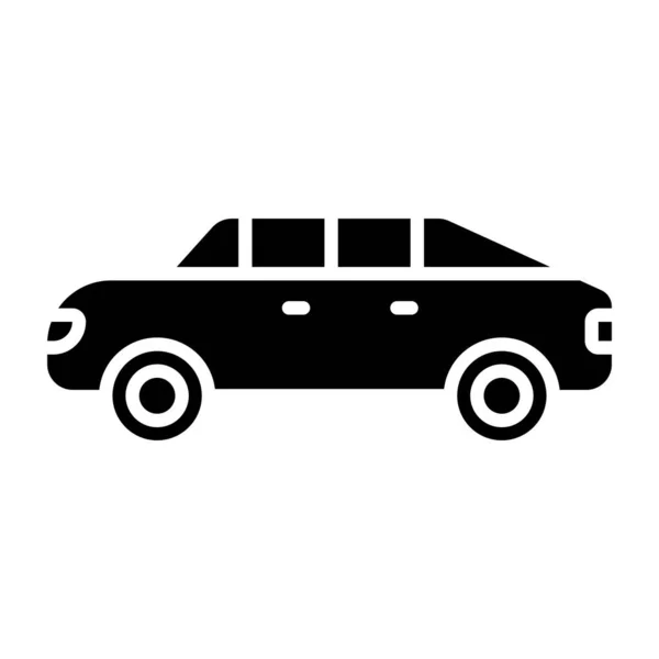 Icône Limousine Illustration Vectorielle — Image vectorielle