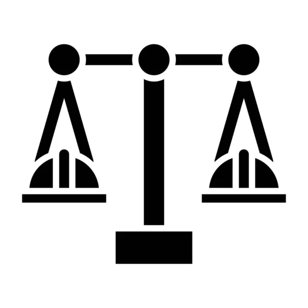 Arbeitsrecht Einfaches Symbol Vektorillustration — Stockvektor