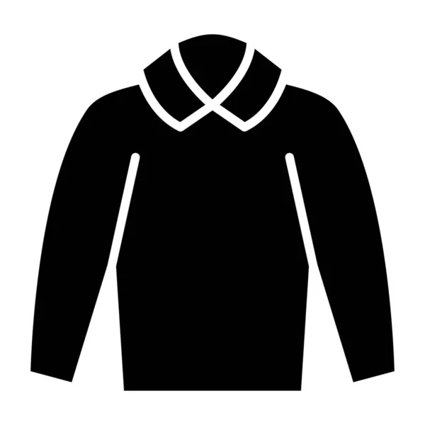 Camisa Ícone Simples Ilustração Vetorial — Vetor de Stock
