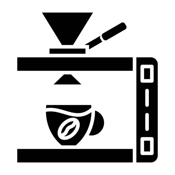 Kaffee Tropfer Symbol Vektor Illustration — Stockvektor