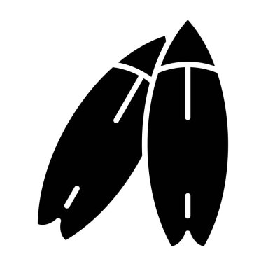 sörf tahtası simgesi vektör illüstrasyon tasarımı