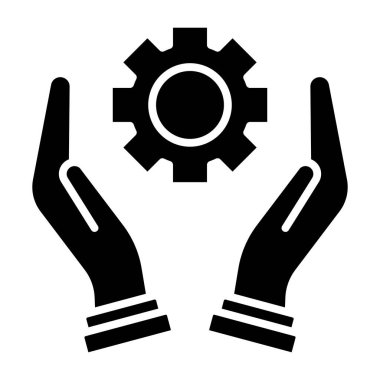 Teçhizat Web simgesi basit illüstrasyon