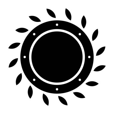 çelenk kutsal kişilerin resmi, vektör çizim 