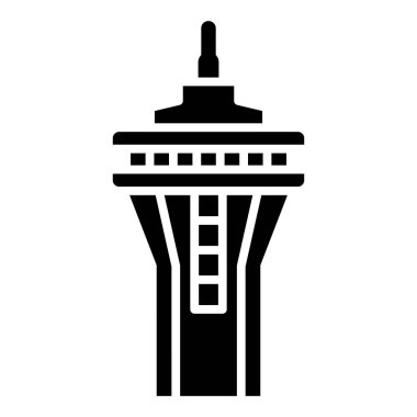 Boşluk İğnesi simgesi, vektör illüstrasyonu 