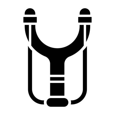 Mancınık. Web simgesi vektör illüstrasyonu