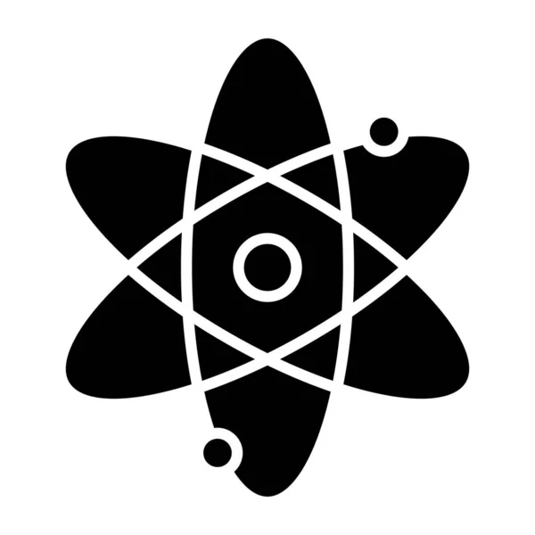 Atom Web Ikone Einfaches Design — Stockvektor