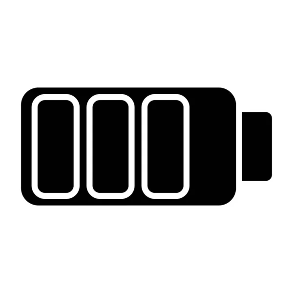 电池简单图标 矢量图 — 图库矢量图片