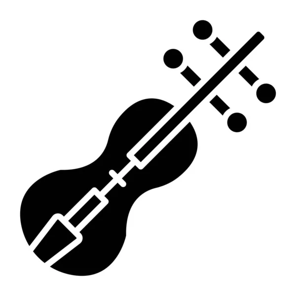 Instrumento Música Ilustración Simple — Archivo Imágenes Vectoriales
