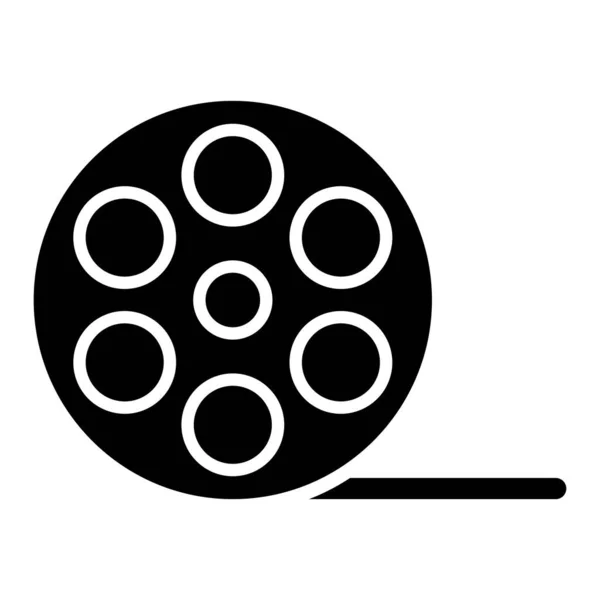 Filmrolle Symbol Vektor Illustration — Stockvektor